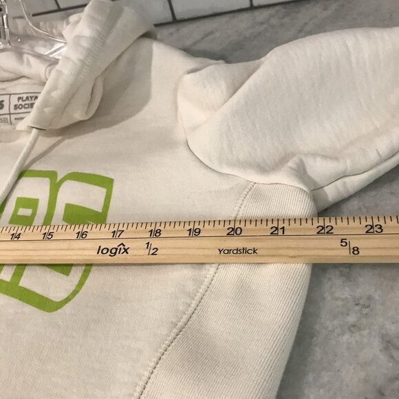 Playa Society Dallas Wings Hoodie Sweatshirt Small White Green WNBA Basketball - Picture 11 of 12